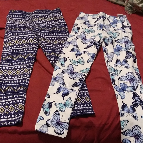 2pcs Toddler girl(4T) leggings - Picture 1 of 1
